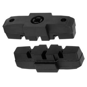 Magura HS11/HS22/HS33 50mm 브레이크 패드용 슈즈 2개 블랙 | MAGURA 도로 자전거 시스템 브래킷
