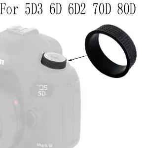 캐논 5D3 5DIII 6D 6D2 70D 80D 5D4용 상단 커버 모드 다이얼 버튼 원형 고무 카메라 예비 부품