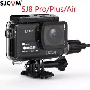 SJCAM 바이크 오토바이 방수 케이스 SJ8 프로 플러스 에어 충전 하우징 액션 카메라 보호 프레임 충전기
