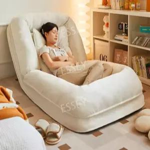 빈백 1인용 집순이 각도조절 쇼파 침실 침대 거실 소파베드 벨벳