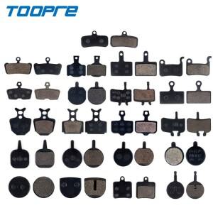 TOOPRE-산악 자전거 브레이크 패드, 높은 내마모성 섬유 디스크, 하이, 올 메탈, SHIMANO용 BB5, SRAM, 줌,