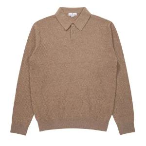 카운테스마라 캐시미어 혼방 카라 니트 긴팔 CSTY3C2308I0