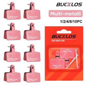 BUCKLOS 멀티 메탈리 자전거 브레이크 패드 SHIMANO MT200 B01S 산악 용 MTB 유압 디스크 부품에