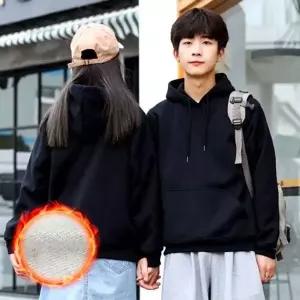 기모 맨투맨 후드티 바지 세트 방한 양털 티셔츠 GWM