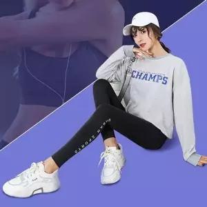 하이웨스트 레깅스 얇은 쿨 압박 스타킹 요가 등 GWM 쫄바지