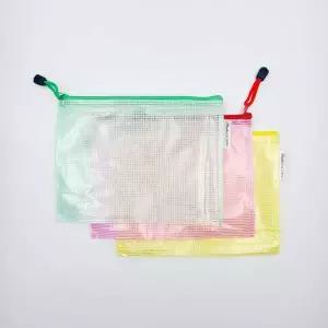 사이즈 포켓 파우치 A5 PVC 사무용
