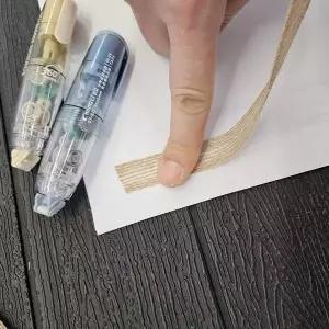 똑딱 노크식 풀테이프