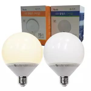 GLED15W 컨버터내장 S타입 볼램프 컨버터 벌브 전구 다마 LED