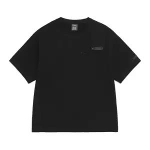 N262MTS580 [NRN] 네이쳐 냉감 그래픽 세미오버핏 반팔 티셔츠 BLACK