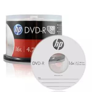 HP DVD-R 4.7GB 16x Cake 50장 CD 저장장치 디지털 가전