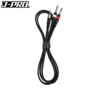 JYT-5M 3.5ST+5.5 모노 Y잭 TS 오디오케이블 5M 마이크케이블 xlr케이블 캐논케이블