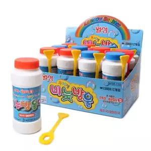 월성 무지개 비누방울액2000x12 월성비눗방울 월성산업 비누방울액 비눗방울 리필액