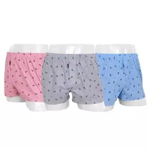 사각팬티 국내제작 빅사이즈 사각트렁크 size120 3매입 BX2001 큰사이즈