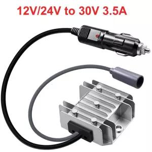 Starlink Mini 12V 어댑터 DC 스텝 업 컨버터 자동차 인버터 자동차 시거잭 플러그 (12V 전원 케이블 포함)