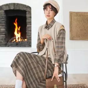 [하프클럽/셀럽하우스]베르 양털조끼 뽀글이 양털자켓 3color 여성겨울조끼