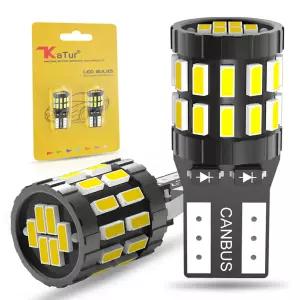 2pcs T10 W5W Led Canbus 전구 194 168 30S 3014 흰색 파란색 빨간색 노란색 Led 인테리어 주차 조명지도