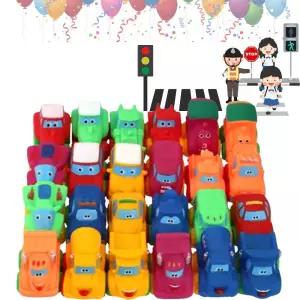 어린이집 알록달록 말랑이 촉감 자동차 24종 간접체험놀이 자동차세트