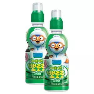 뽀로로 사과맛 235ml 24PET음료 음료수 아기 어린이 단체 과일 과즙 키즈수