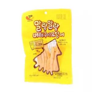 정화) 말랑 버터구이 오징어 50g(1타 5개입)조미건어포 간식 영화관 놀이동산 휴대용 술안주 맥주 주전부리