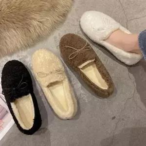 [MEJ9166066]편한 기본 여자신발 털안감 양털 로퍼