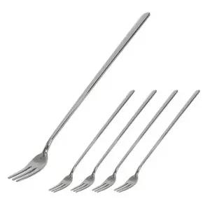 상일 롱포크(심플20cm)1p 미우 x(5개) 스텐 꼬마 간식