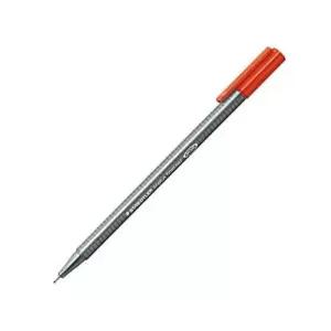 스테들러 삼각 화인라이너펜 334-2 0.3mm 적  WFILE04