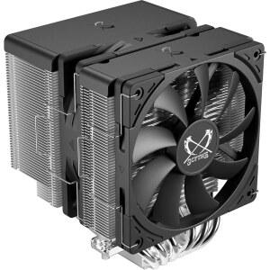 스키테 푸마 3 CPU 에어 쿨러 인텔 LGA1700 LGA1151 AMD AM5 / 라이젠 120MM 듀얼 타워 블랙 탑 커버