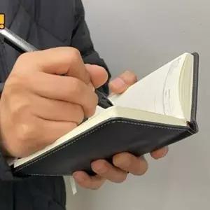 72절 작은포켓수첩 손수첩 업무노트 아무 기자 교무