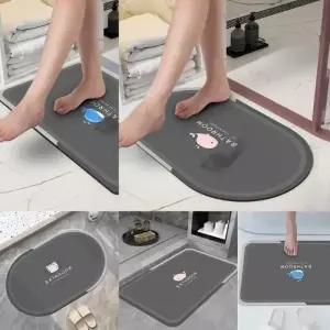 욕실 규조토 3세대 발매트 SW-1059 미우 빨 발판 한솔
