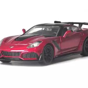 F92 5in 2019 쉐보레 콜벳 ZR1 다이캐스트 풀백미니카 레드