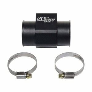 물 냉각수 온도 게이지 센서용 GLOWSHIFT 44MM 1-3/4인치 라디에이터 호스 부착 어댑터 - 클램프 포함