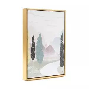 TBZ 풍경A 일러스트 인테리어 캔버스 액자 30x40cm