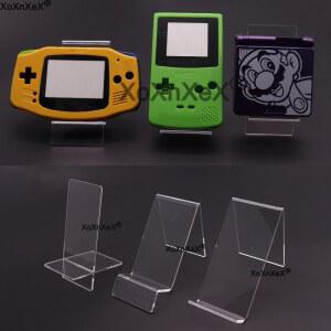 GB GBP GBC GBA 브래킷 2DS 전시 스탠드 콘솔 3DS PSP 전화 카운터 창 PSV 쇼케이스 선반 투명 디스플레이