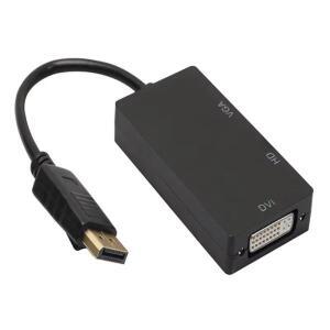 DP-HDMI 호환 DVI VGA 어댑터 케이블 1080P dp 포트 변환기 커넥터PC 프로젝터 PC 노트북 HDTV용