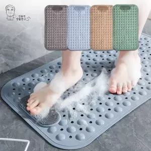 욕실 매트 욕조 발 세척 미끄럼방지 안전 발판