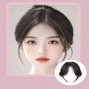 이 윗머리 가르마 정수리 풍성 피스 부분 붙임 인모