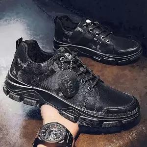남자 데일리 캐주얼 밀리터리 로드화 이 로 캔버스화