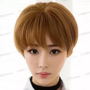 보보 숏컷 위아 헤어가발OC 예쁜 패션 여자 커트