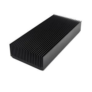 AWXLUMV 150MM 알루미늄 대형 히트싱크 5.91''X2.72''X1.06'' 인치 /150X69X27MM 냉각 산화 라디에이터 플레이트 22 핀 컴퓨터 전자 LED PCB 전력 충전기 증폭기용