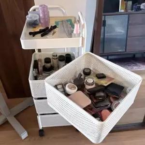 보관 트롤리 이동식 틈새 이동식트롤리 철제 주방 수납 서랍형 선반 수납장 야채 다용도