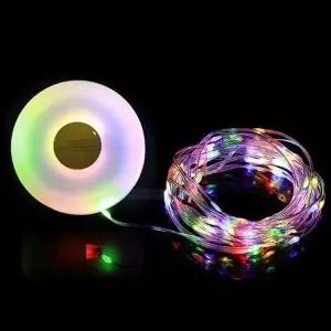 8M 무선 와이어 LED 전구 크리스마스 무드 줄조명
