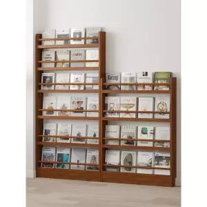 슬림 미니책꽂이 오픈형 아이방 진열장 만화 수납함 가로 문뒤 원룸 플로팅 폭