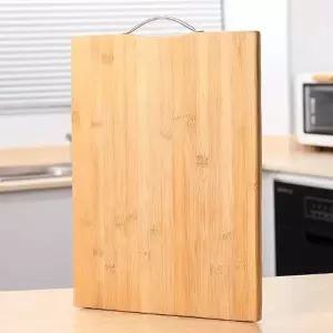 하이핸들 대나무 도마 40x30cm 위아 양면도 우드 주방