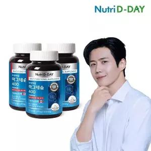 [뉴트리디데이] 프리미엄 마그네슘 400 90정 3병 9개월분