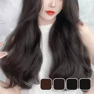 이 롱 헤어 피스 웨이브 붙임머리 가발 똑 인모 여자