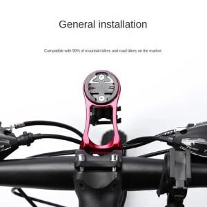알루미늄 합금 자전거 컴퓨터 홀더 스톱워치 마운트 내마모성 MTB 속도계 Garmin/Bryton/IGS 용 스템 탑 캡