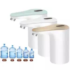 전기 워터 디스펜서 자동 미니 휴대용 펌프 USB 스마트 충전 식수 가정용 주방 물