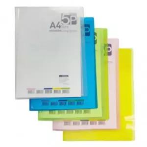 [xYFICR_66]희망 고투명커버 서류파일 A4 5P (10개)