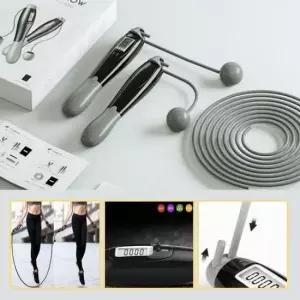 lcd줄넘기 스마트 줄넘기 실내외 카운트 2in1 LCD-4MODE