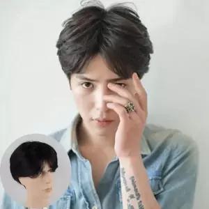 오대오 남성가발 이우 군인 패션 헤어 변신 부분 미용